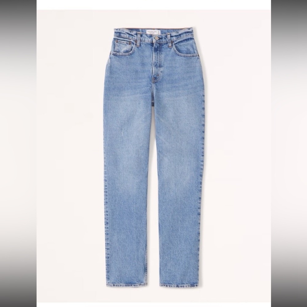 Abercrombie and Fitch Vintage Straight Leg Blue Jeans Women’s Size 0 made in USA
